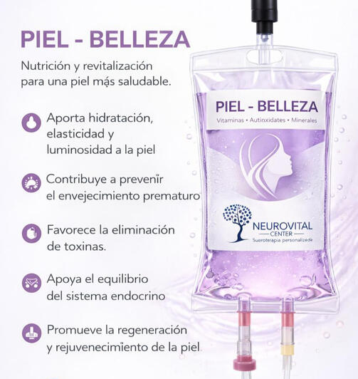 Suero de piel y belleza